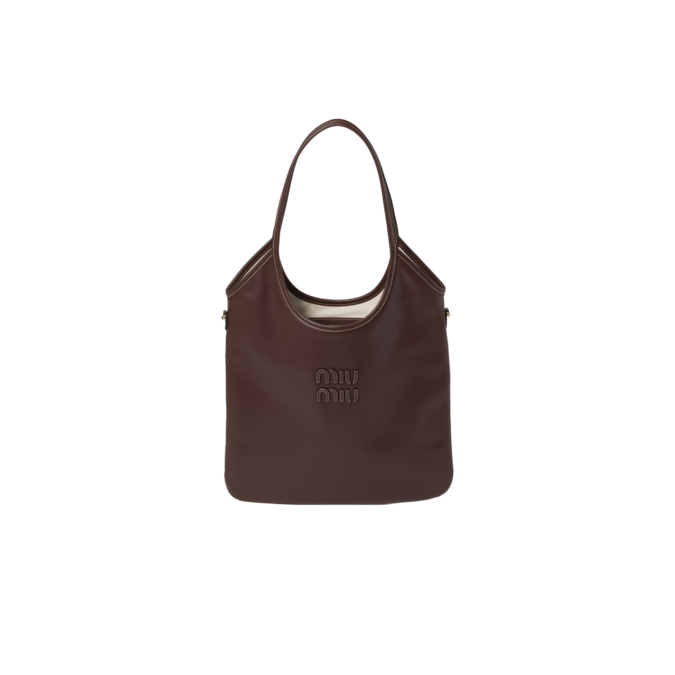 MIU MIU IVY LEATHER BAG 5BG231 (40*35cm) MIU MIU IVY LEATHER BAG 5BG231 (40*35cm)